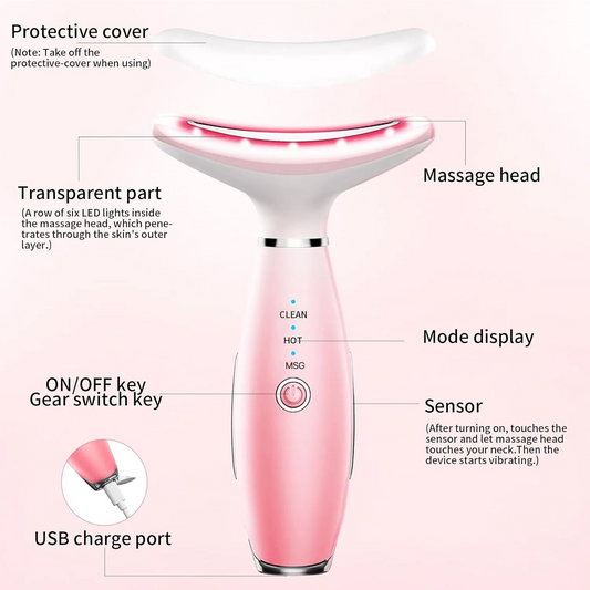 3-in-1 Neck & Face Sculpting Massager